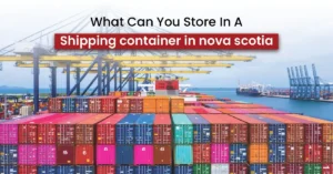 shipping containers usage for storage